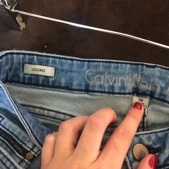 Calvin Klein | Blue Distressed Jeans - Picture 6 of 7